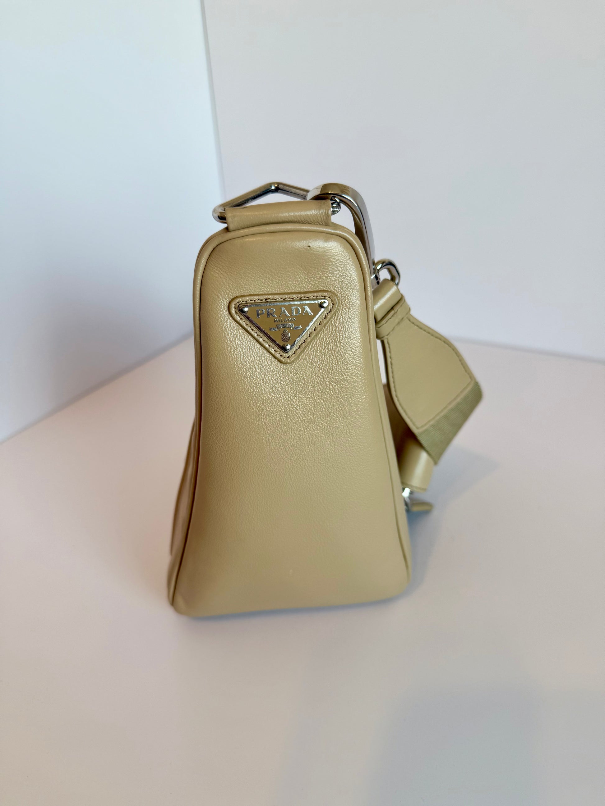 Prada grace lux triangle bag