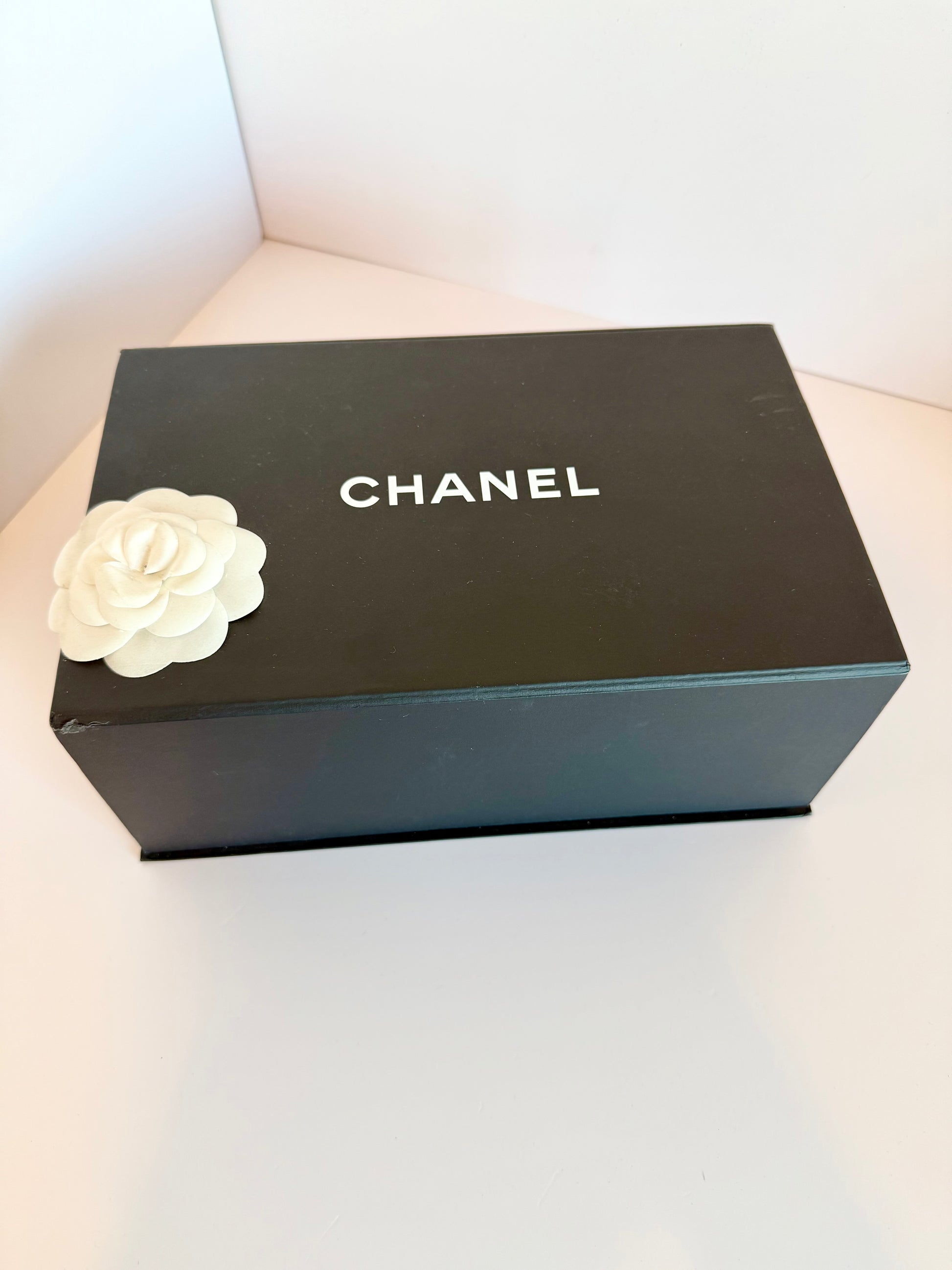 Chanel Lambskin Resin Quilted Mini Rectangular Pearl Samba Flap bag