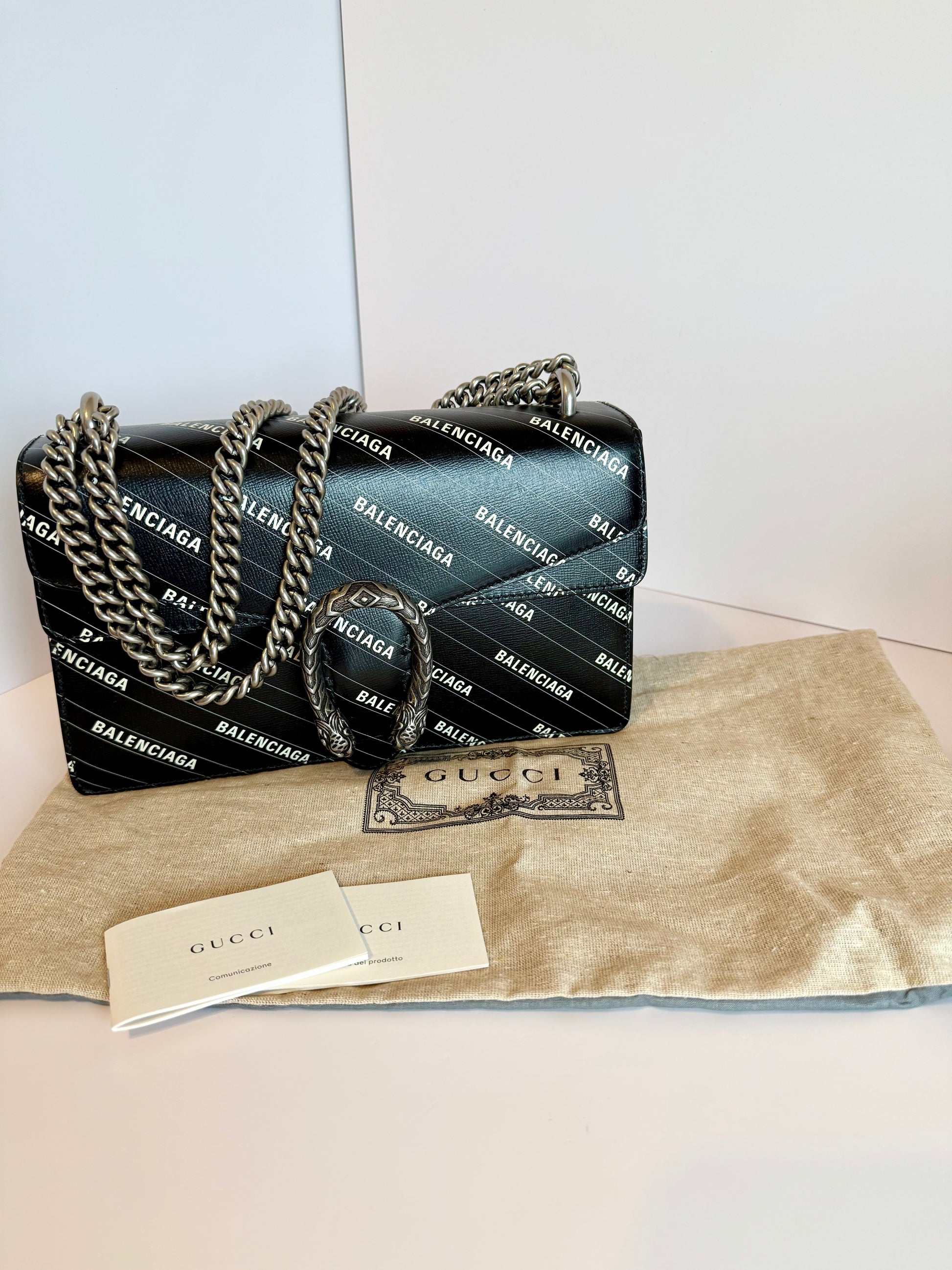 Gucci x Balenciaga The Hacker Project Dionysus shoulder bag