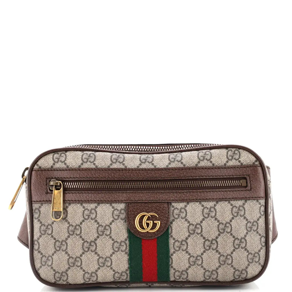 GUCCI GG supreme Ophidia belt bag