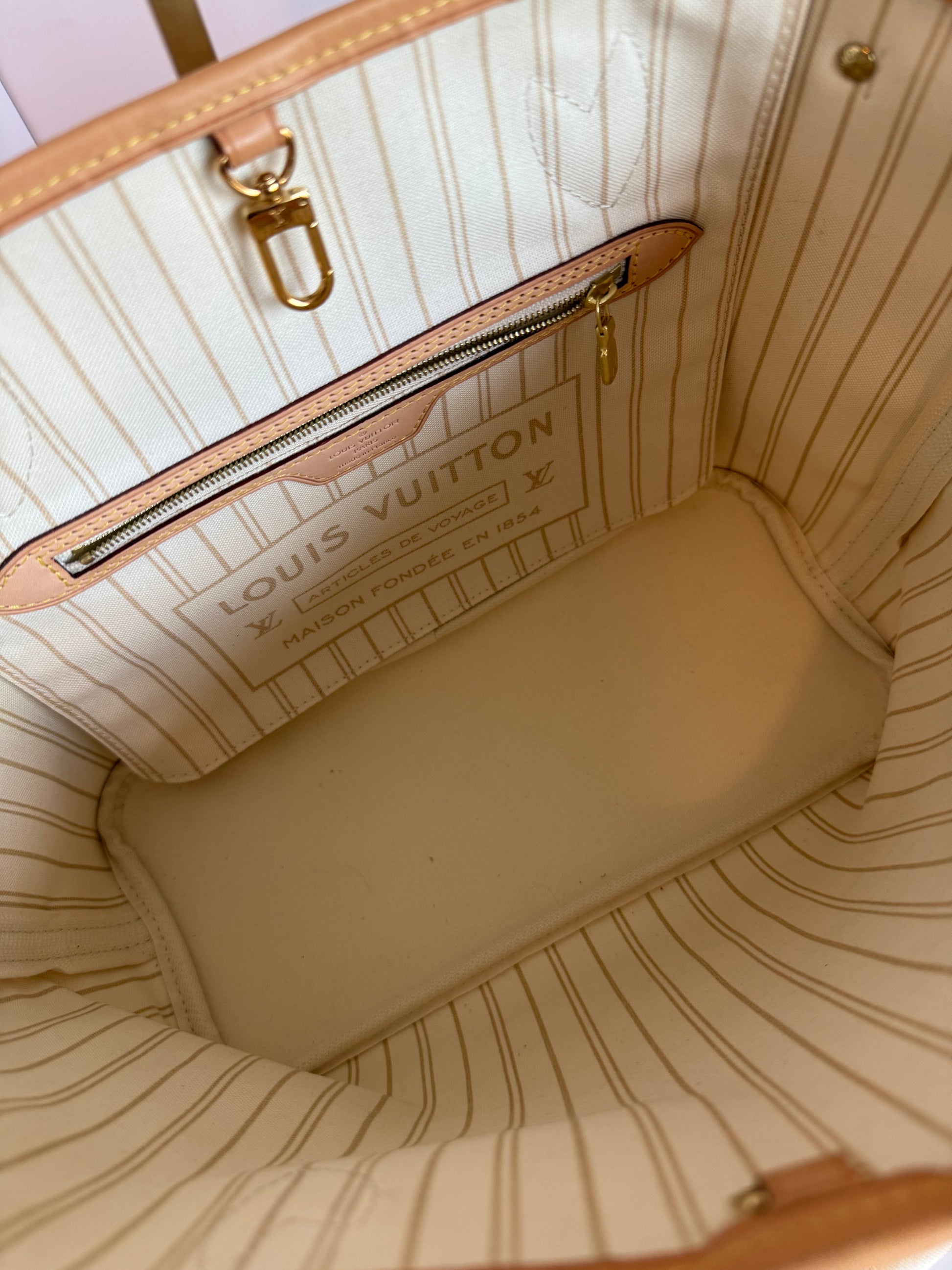 Louis Vuitton Damier Azur Neverfull PM like new