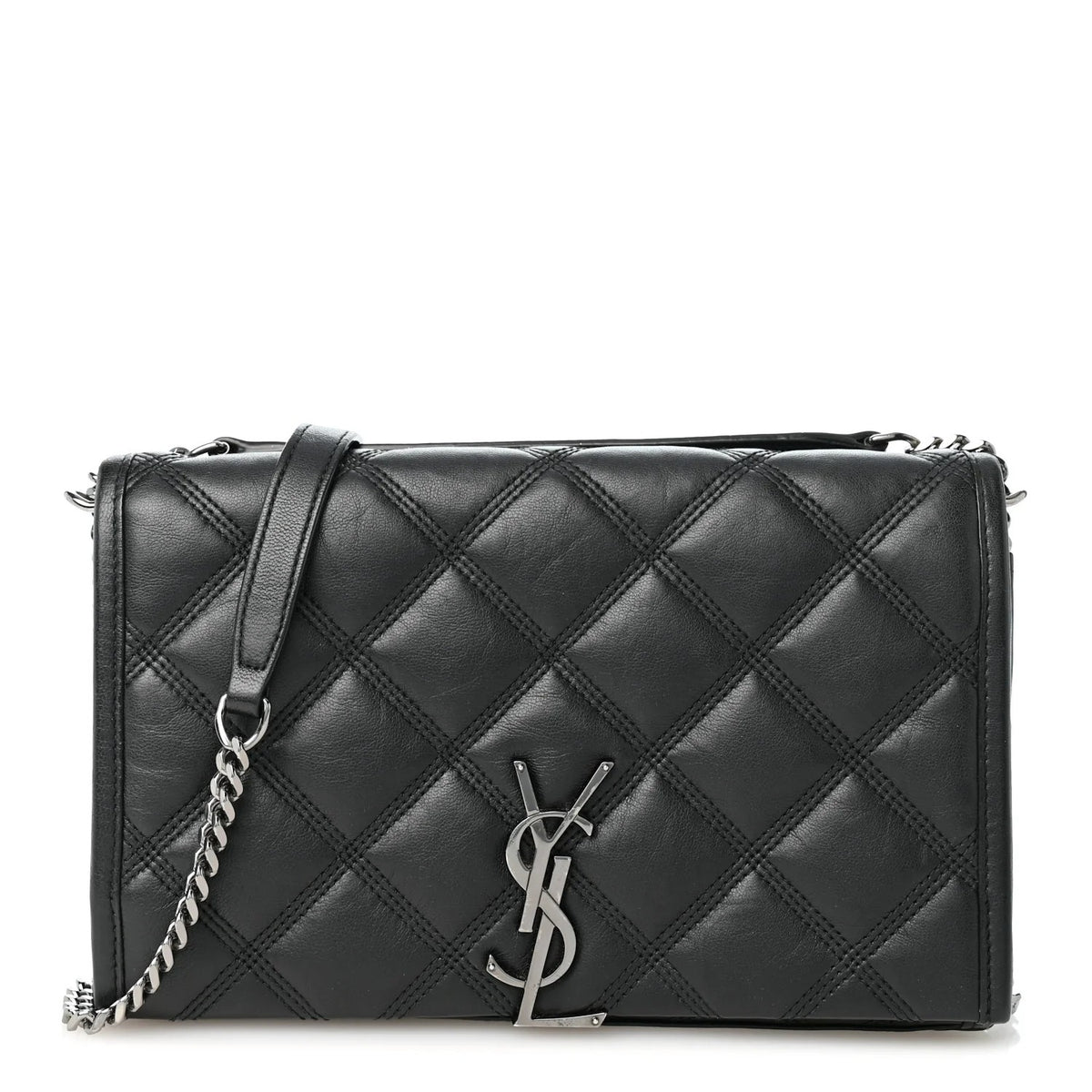 Saint Laurent Becky Wallet-on-Chain Black - NIDHALHAUS