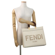 Fendi Sunshie Tote - Medium - Beige