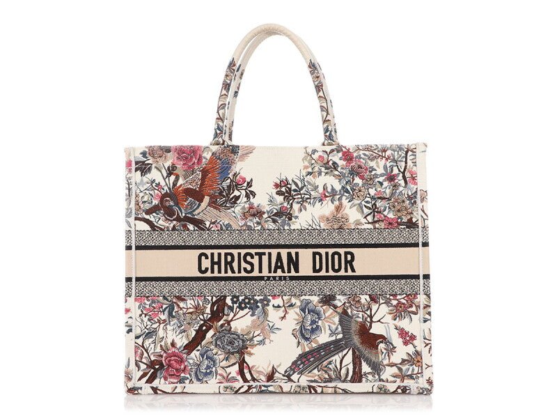 Christian Dior Jardin d'Hiver Book Tote large - NIDHALHAUS