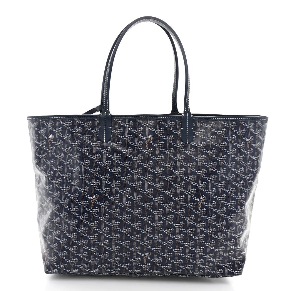 Goyard Saint Louis Tote PM - Navy Blue - NIDHALHAUS