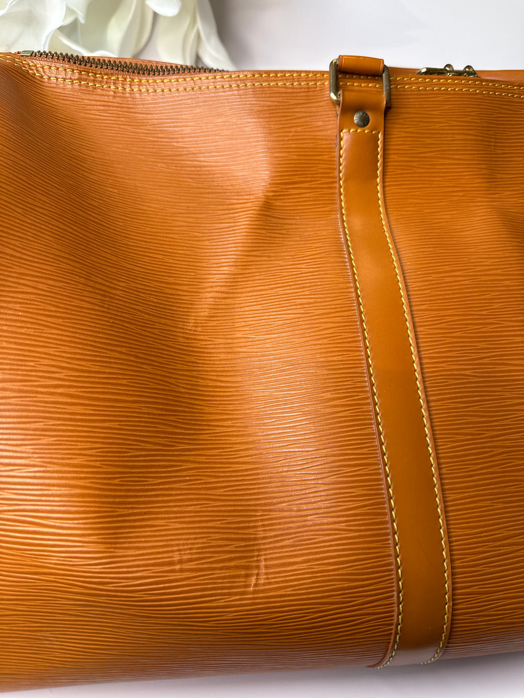 Louis Vuitton Cipango Gold Epi Leather Keepall 50 bag