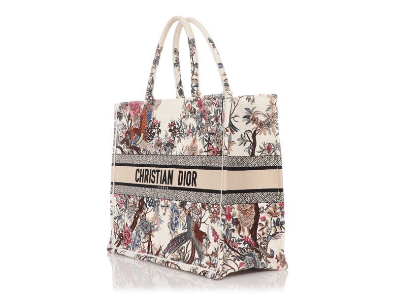 Christian Dior Jardin d'Hiver Book Tote large - NIDHALHAUS