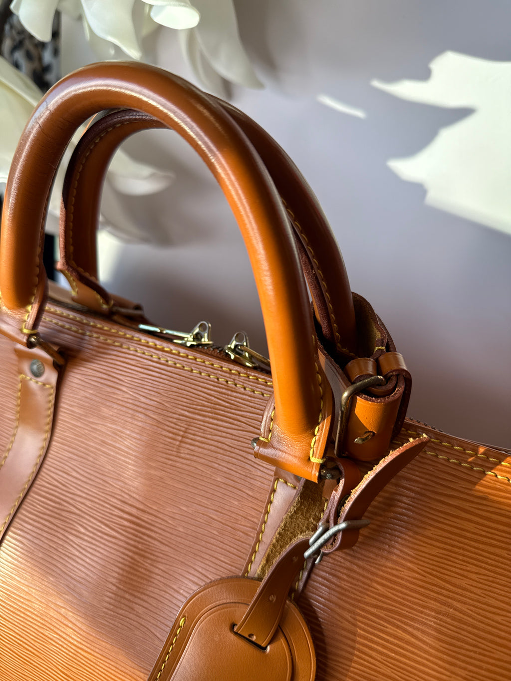 Louis Vuitton Cipango Gold Epi Leather Keepall 50 bag