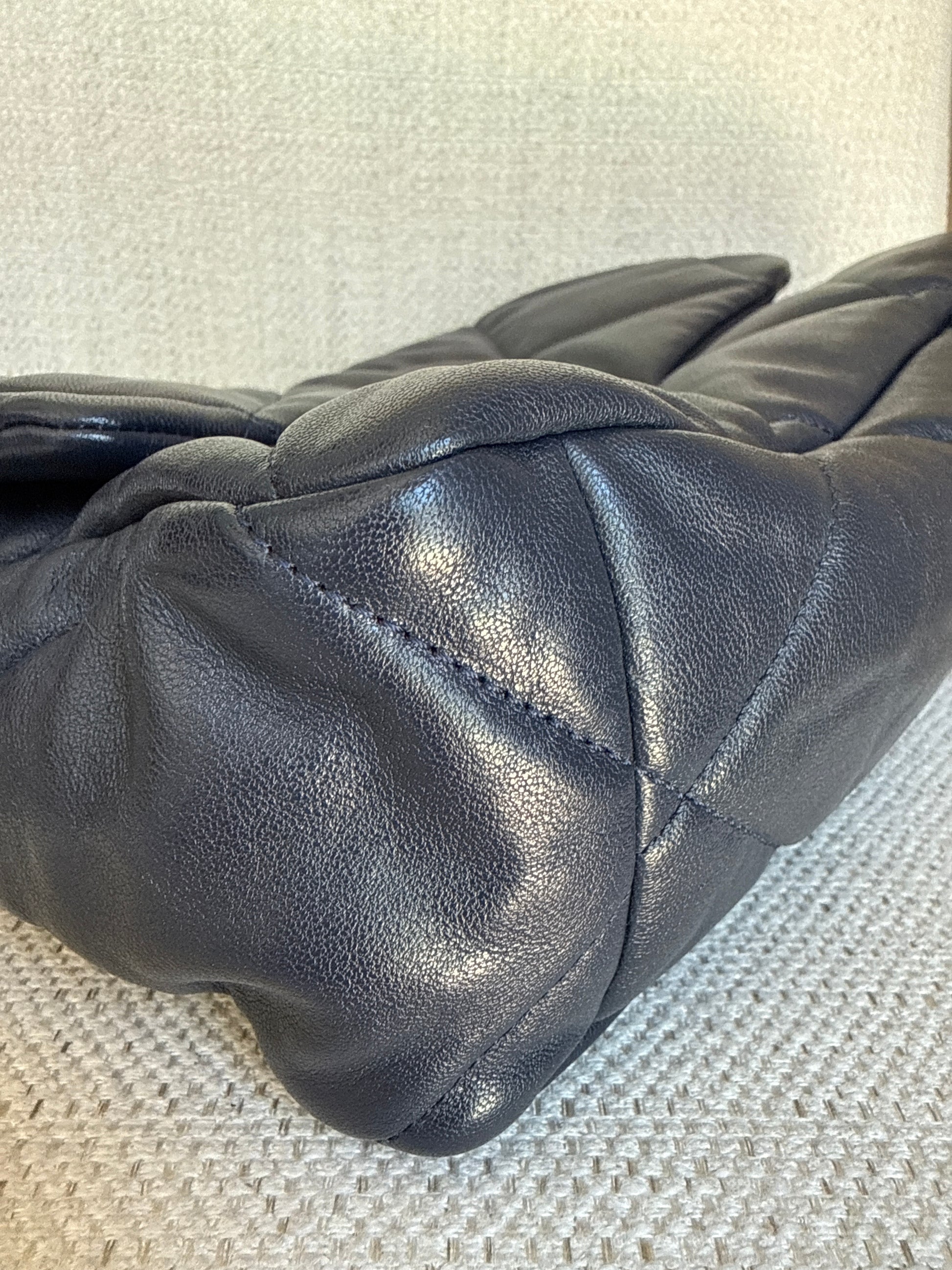 Chanel 19 quilted goatskin maxi crossbody bag