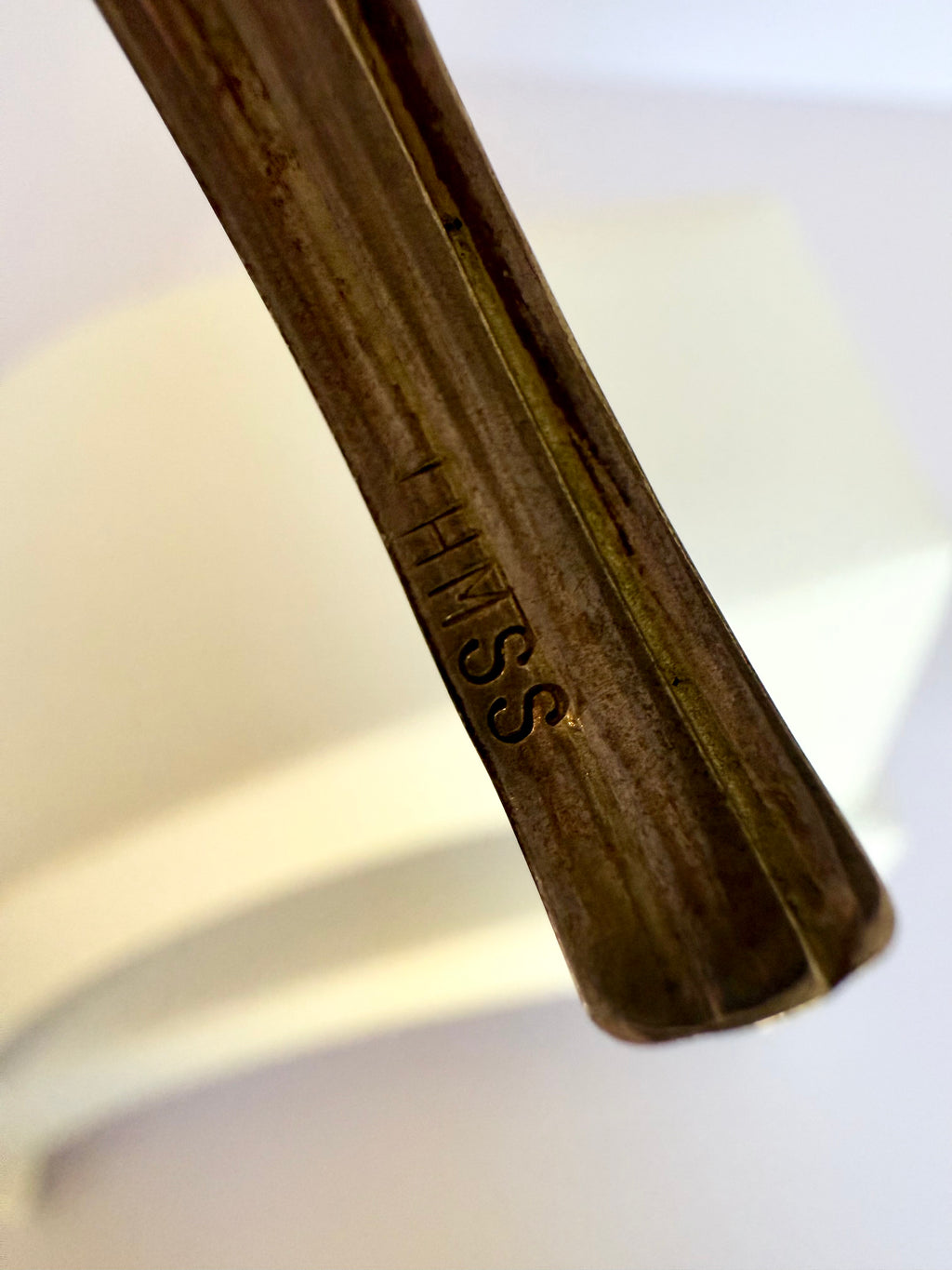 Navajo Sterling silver petrified wood bracelet