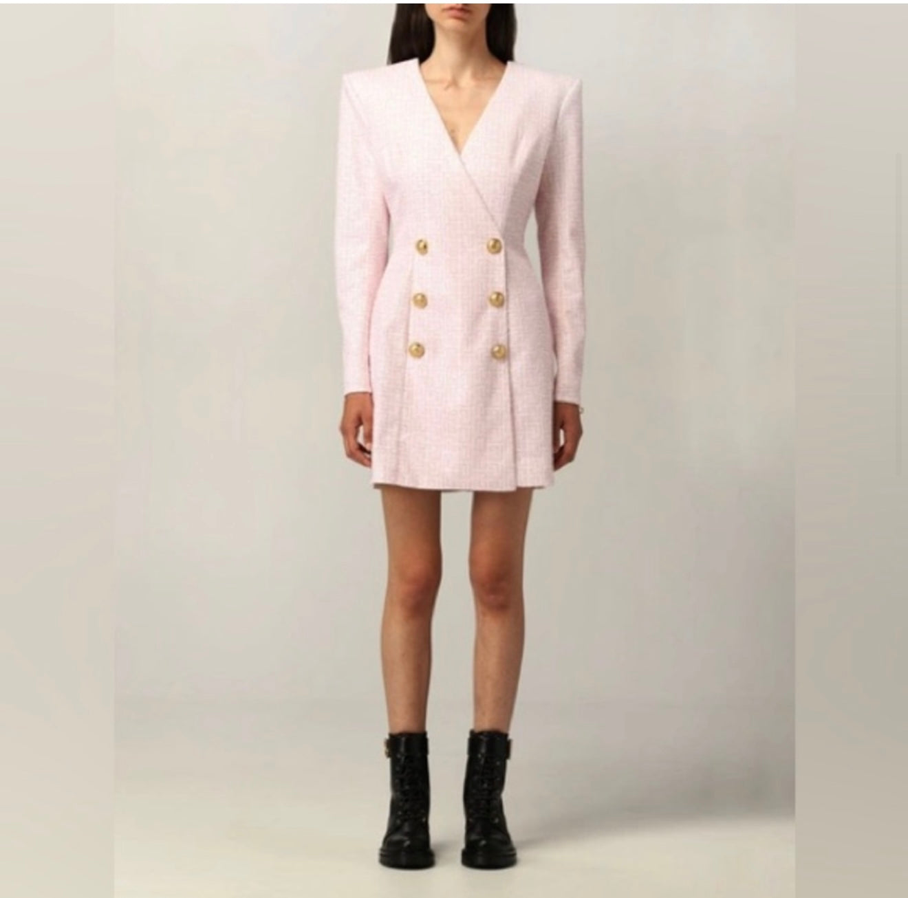 Balmain sequined monogram dress- preloved