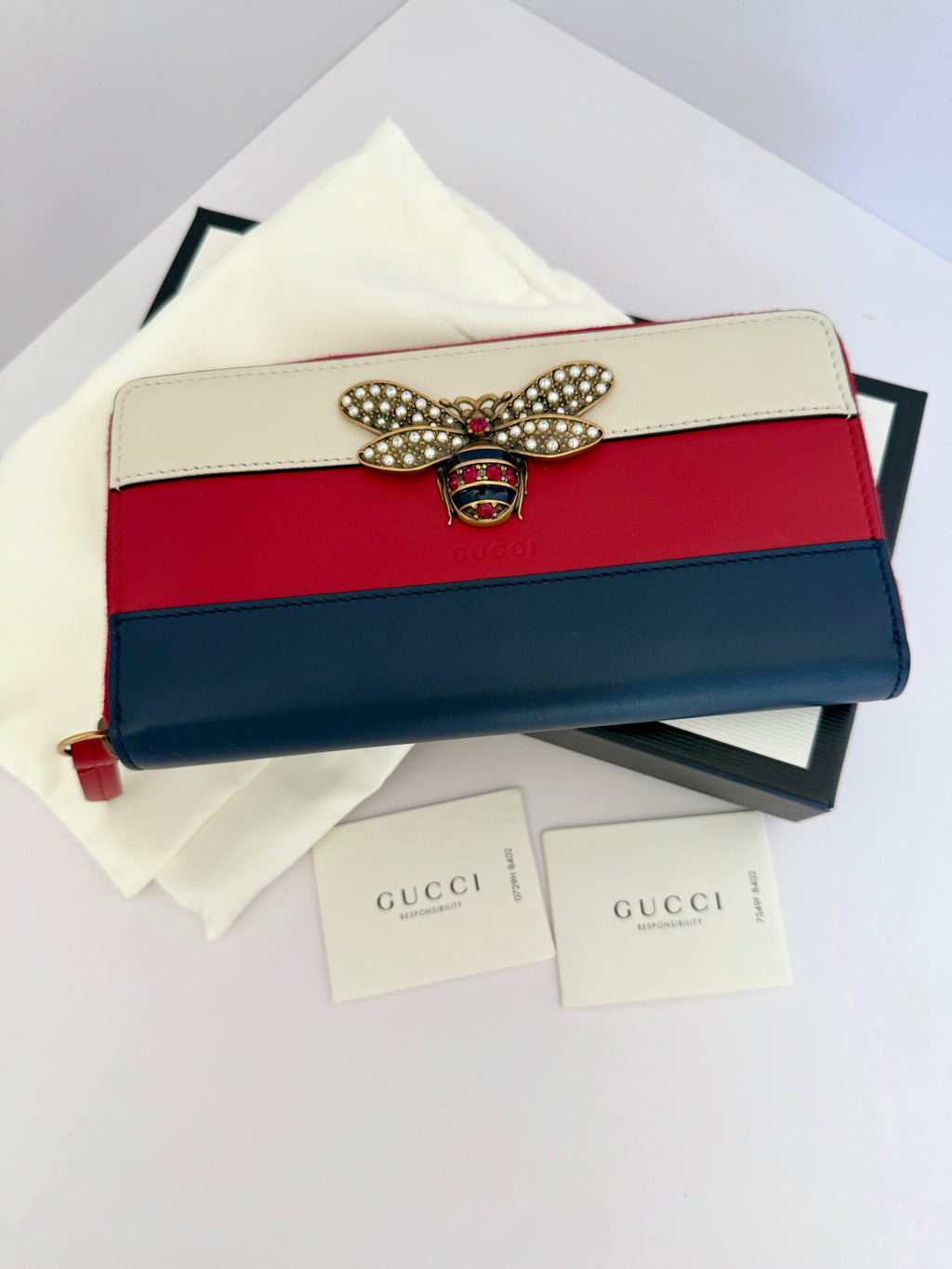 Gucci Queen Margaret zip-around wallet