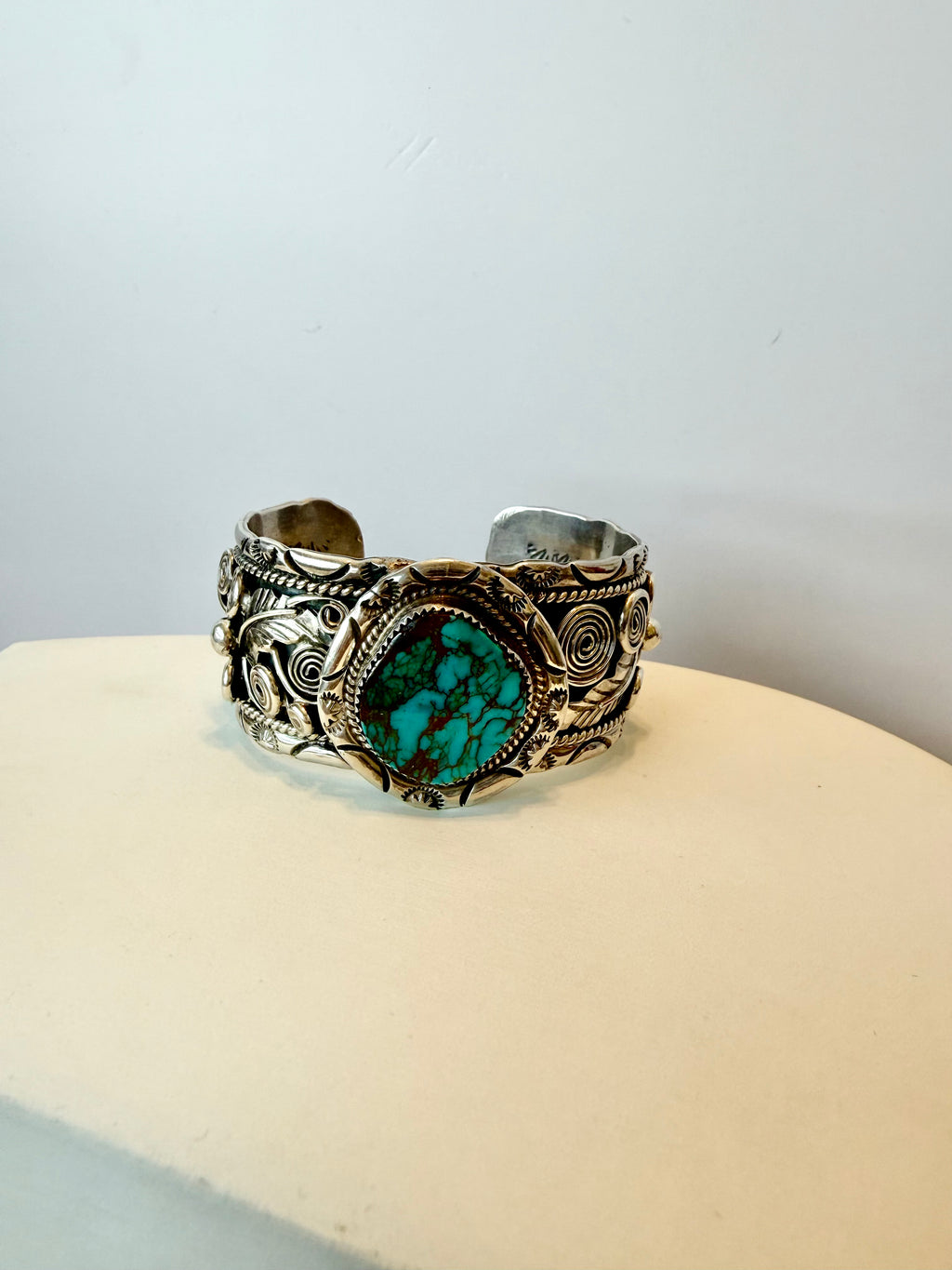 Navajo turquoise cuff brisbee