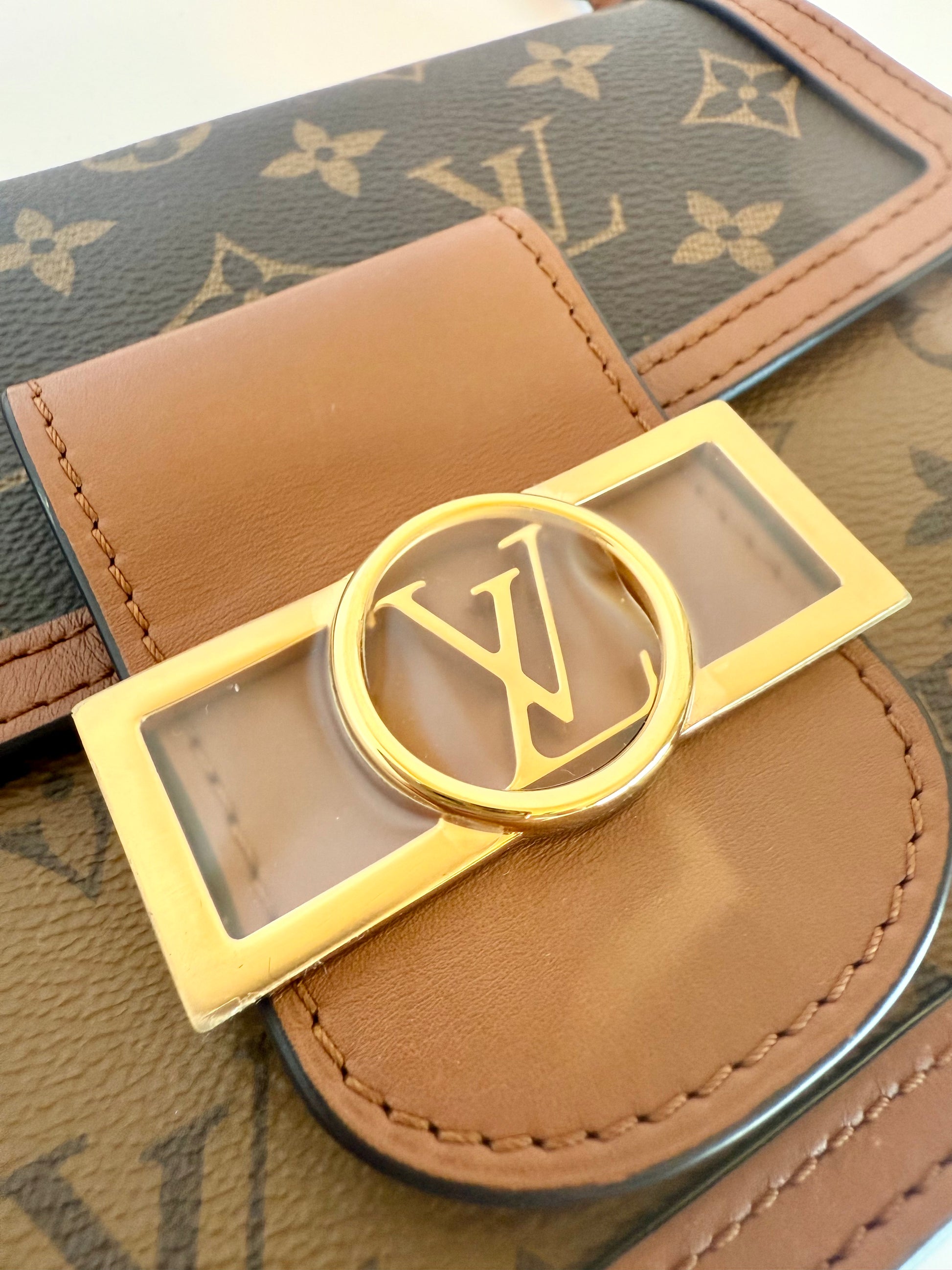 Louis Vuitton Dauphine reverse monogram mini