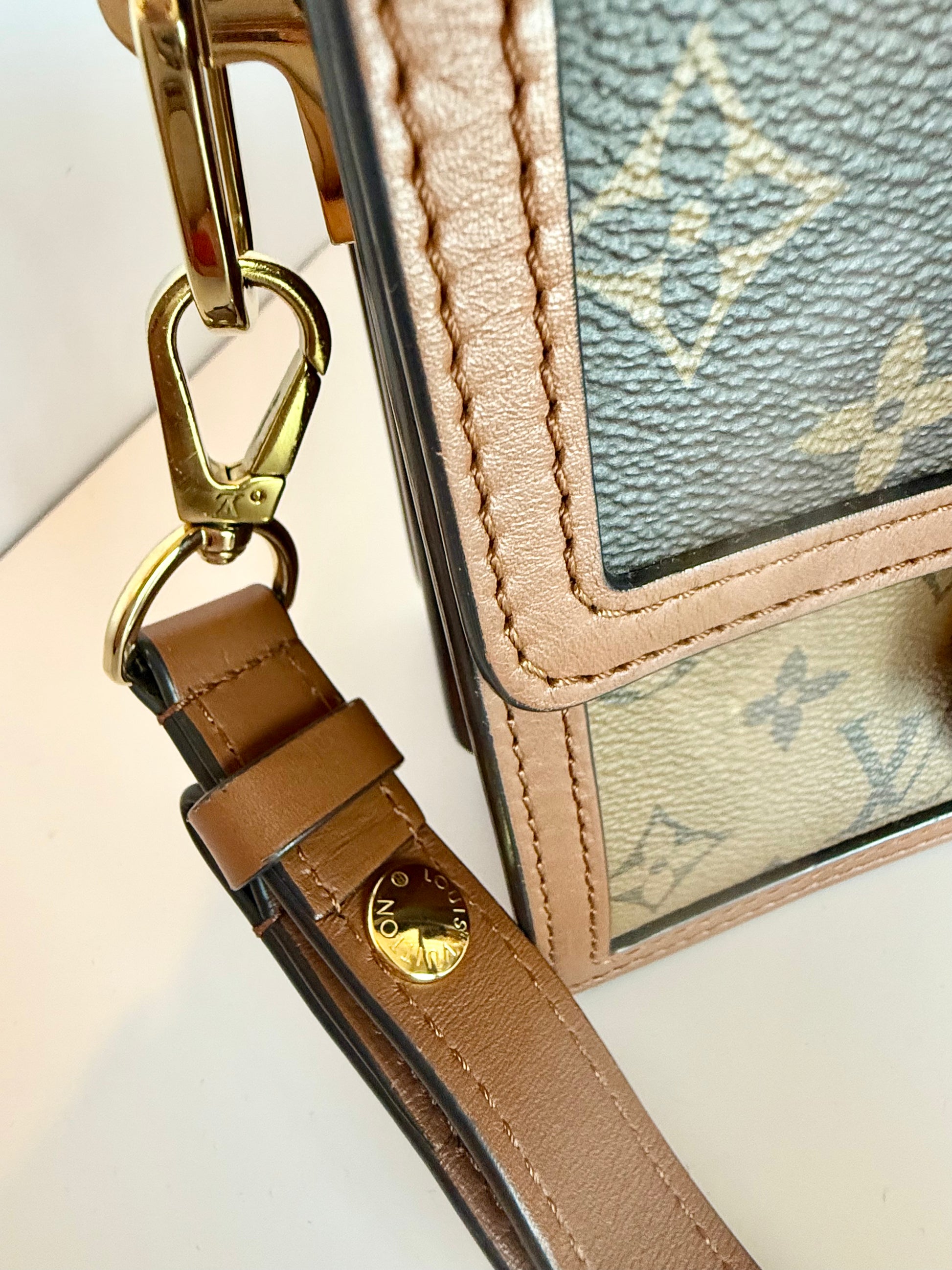 Louis Vuitton Dauphine reverse monogram mini
