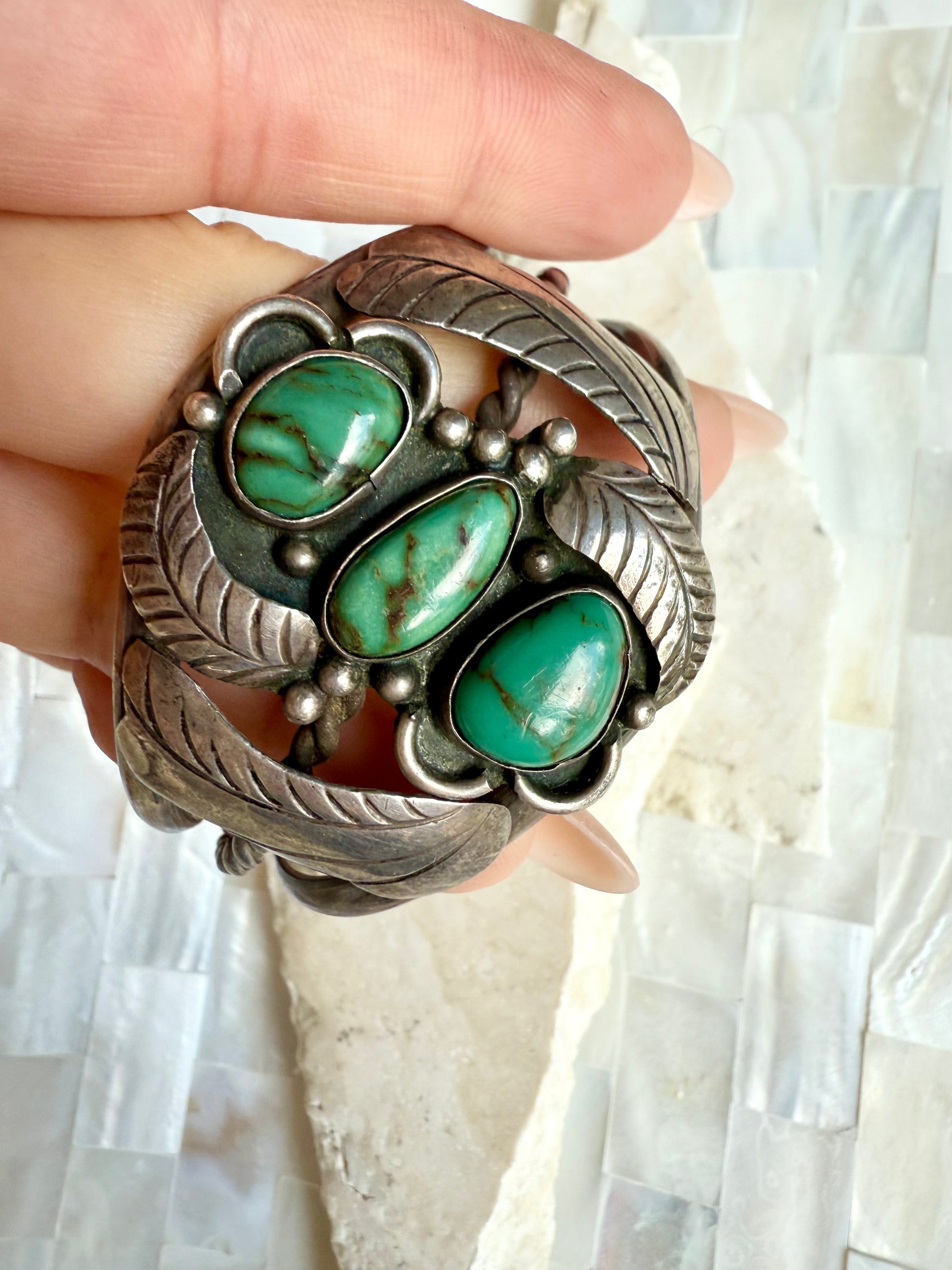 Navajo turquoise cuff