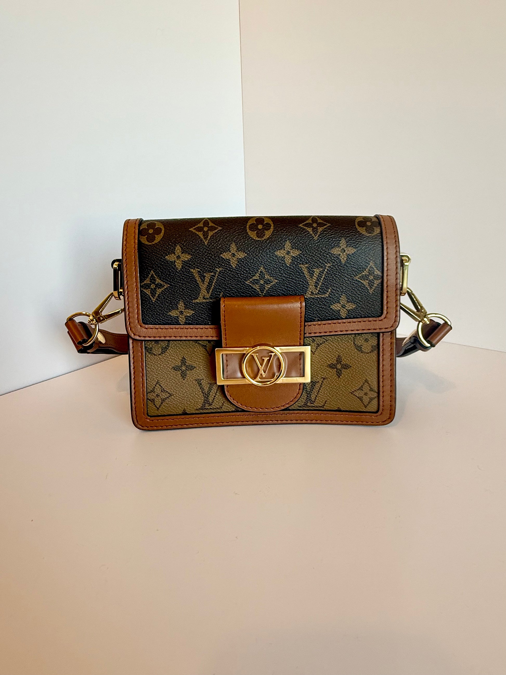 Louis Vuitton Dauphine reverse monogram mini