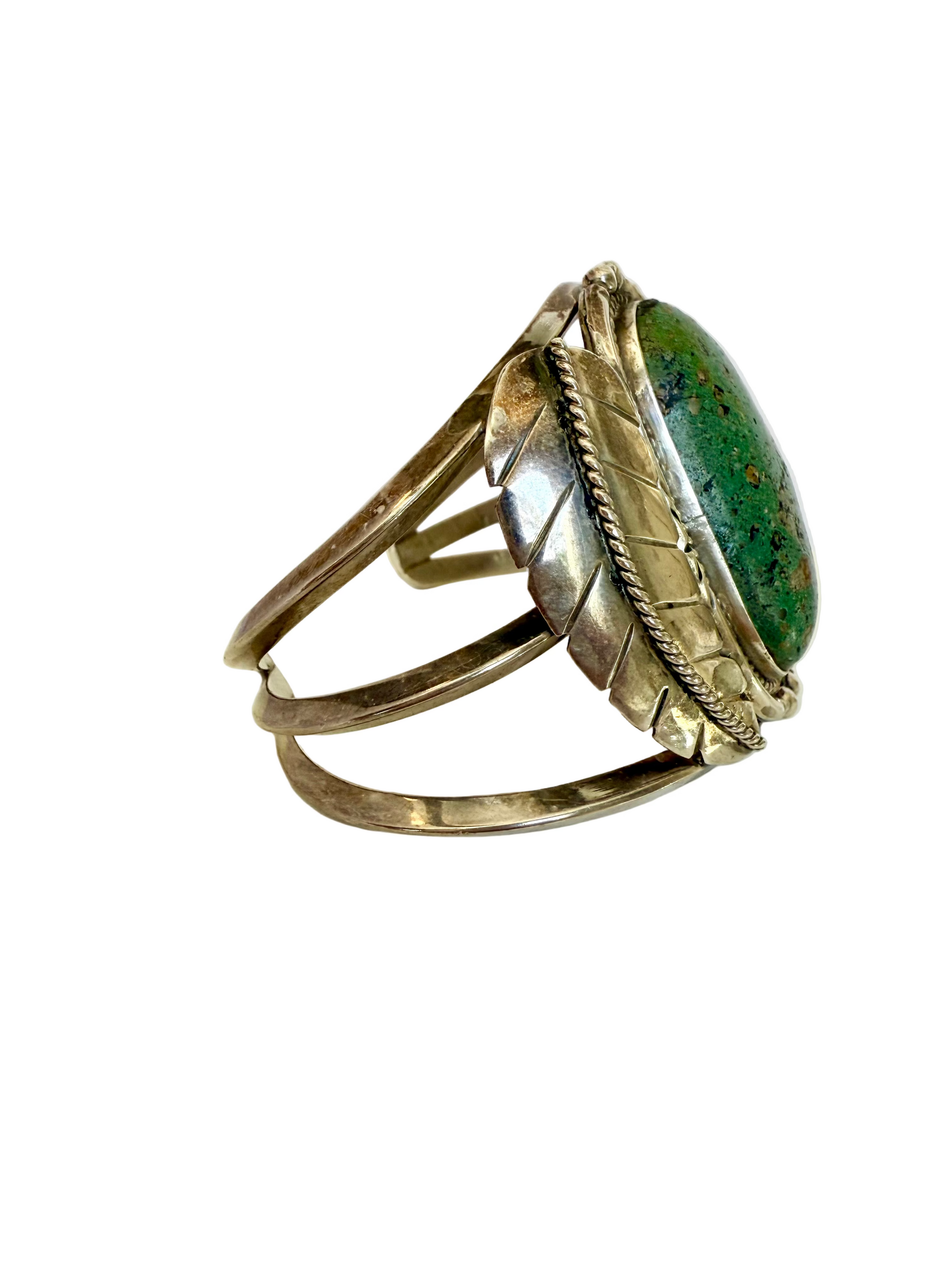 Navajo turquoise cuff bracelet