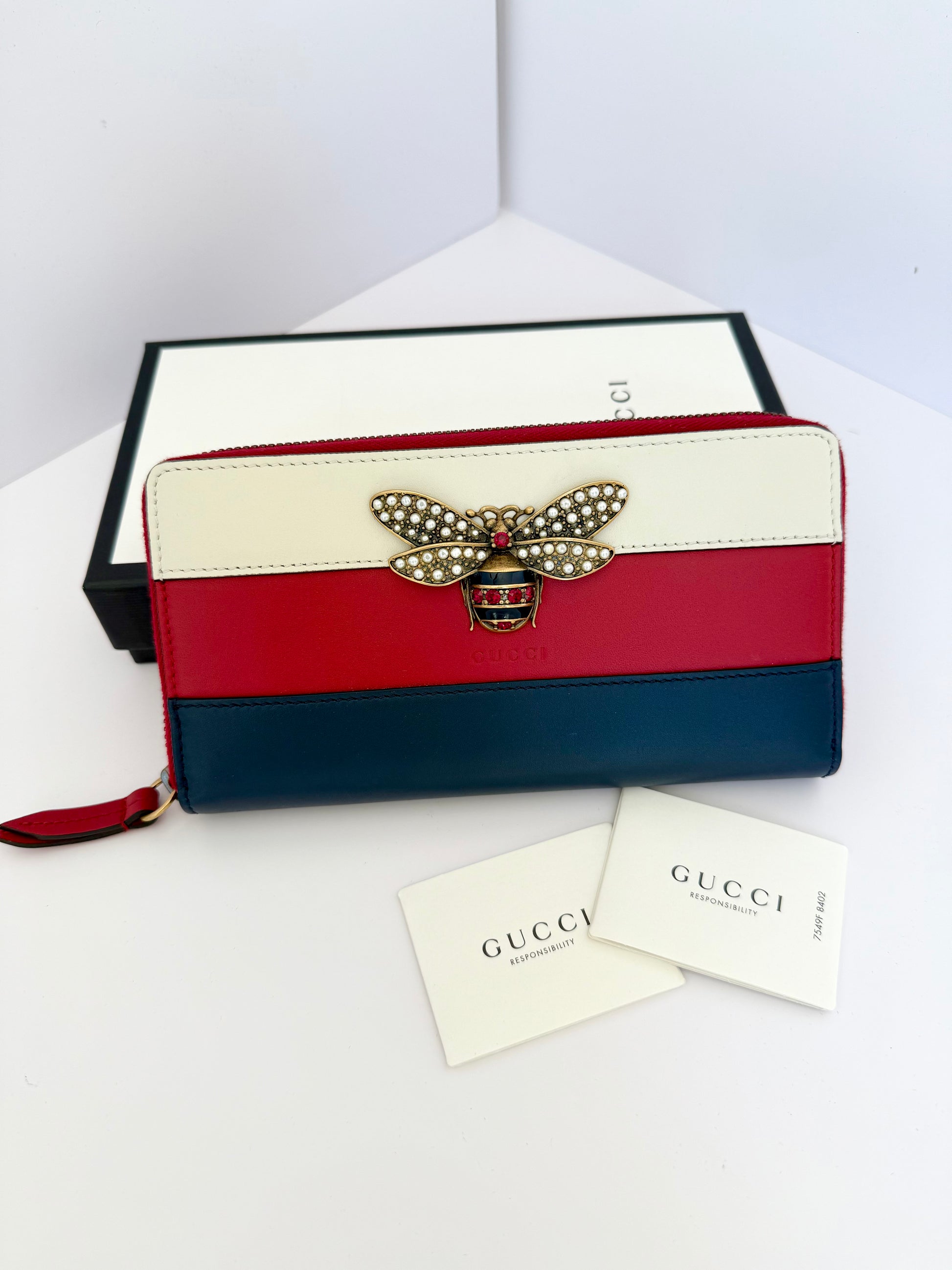 Gucci Queen Margaret zip-around wallet