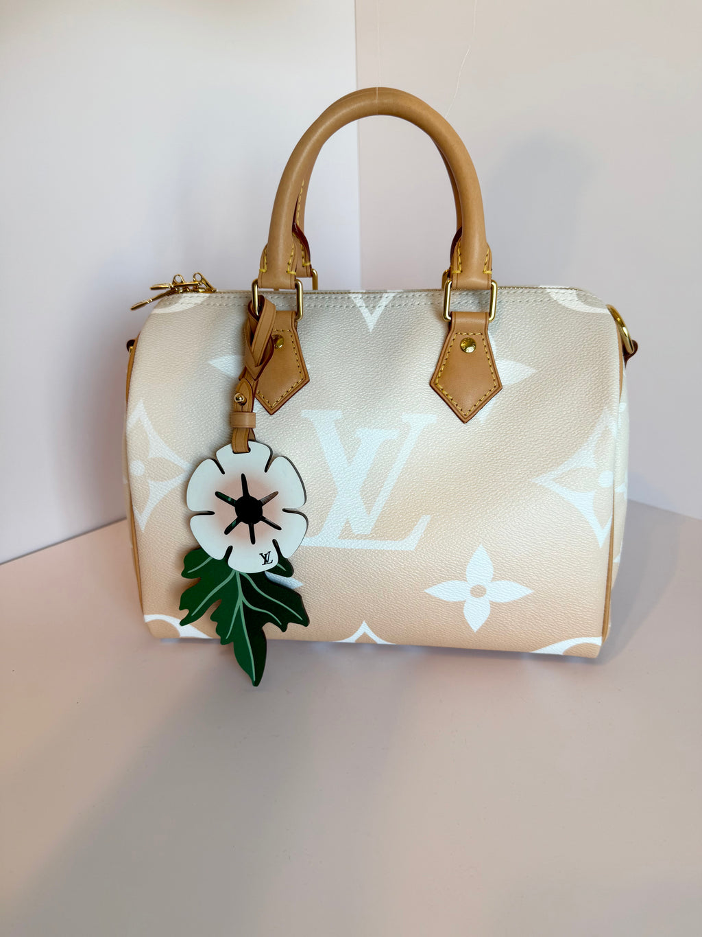 Louis Vuitton Speedy 25 Bandouliere By The Pool Giant Monogram Crossbody Bag