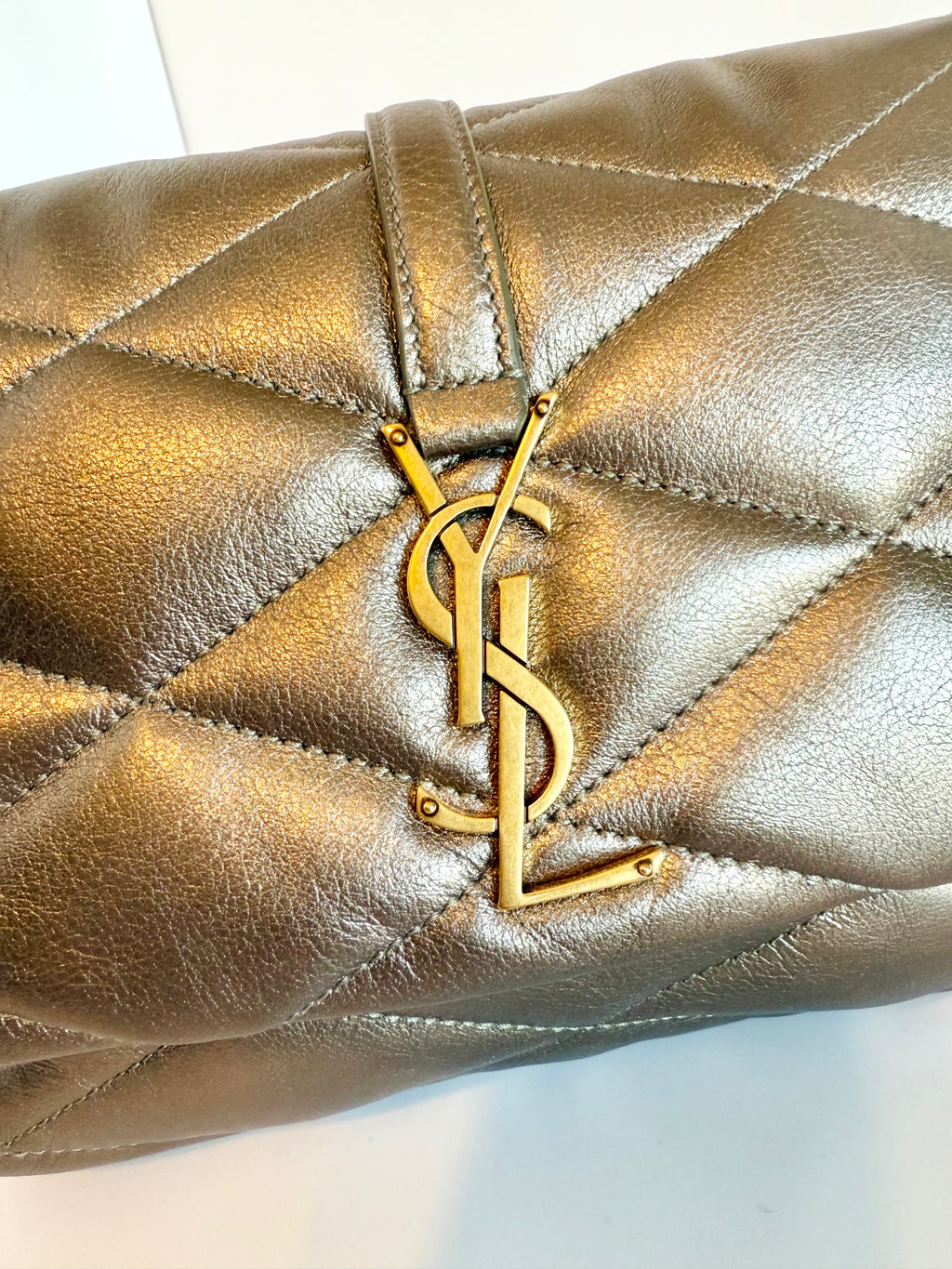 Saint Laurent Le 57 Flap YSL Shoulder Bag in Quilted Leather