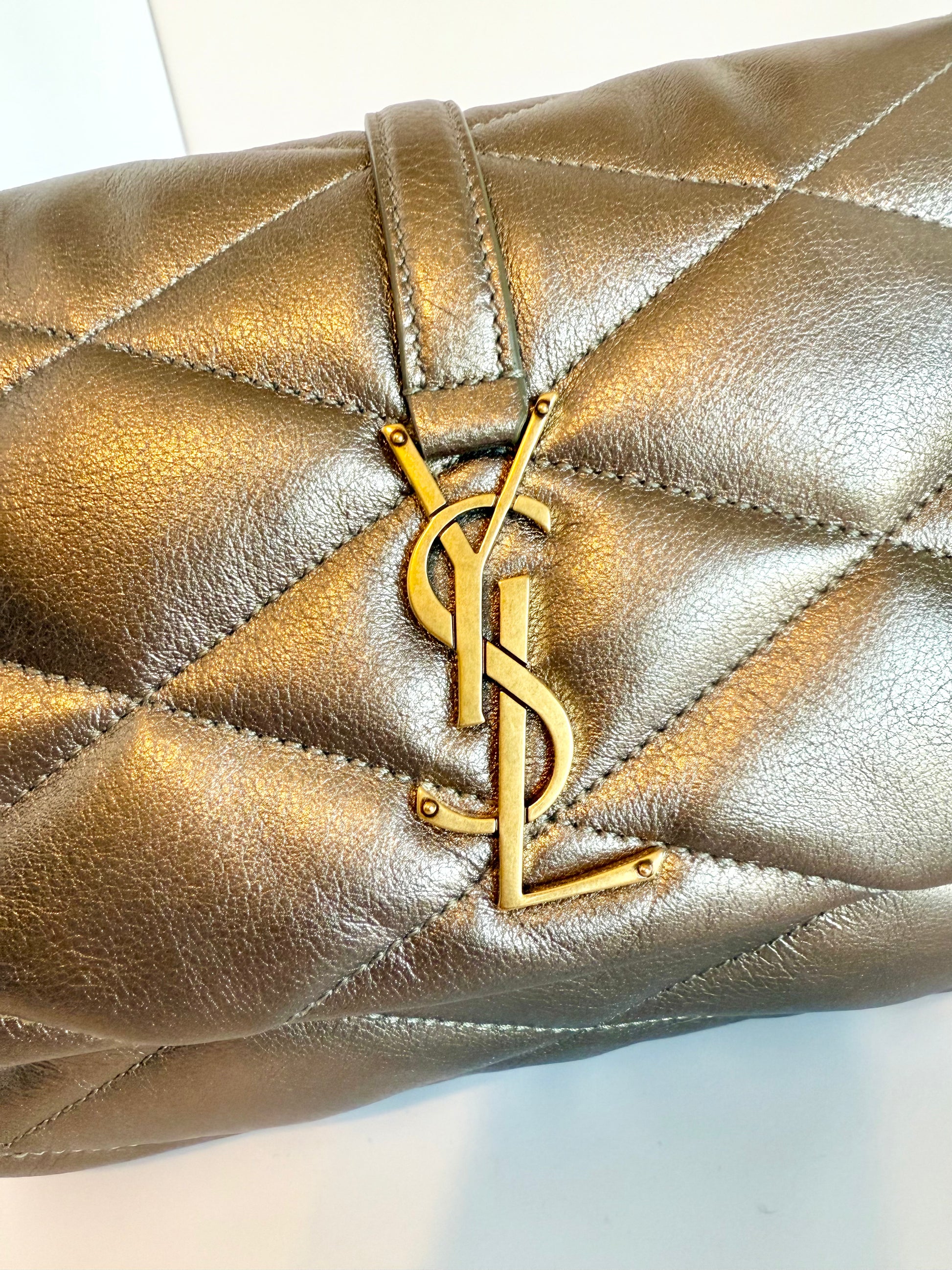 Saint Laurent Le 57 Flap YSL Shoulder Bag in Quilted Leather
