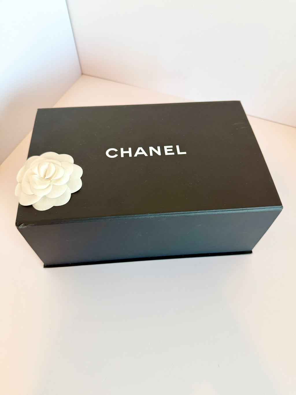 Chanel Lambskin Resin Quilted Mini Rectangular Pearl Samba Flap bag