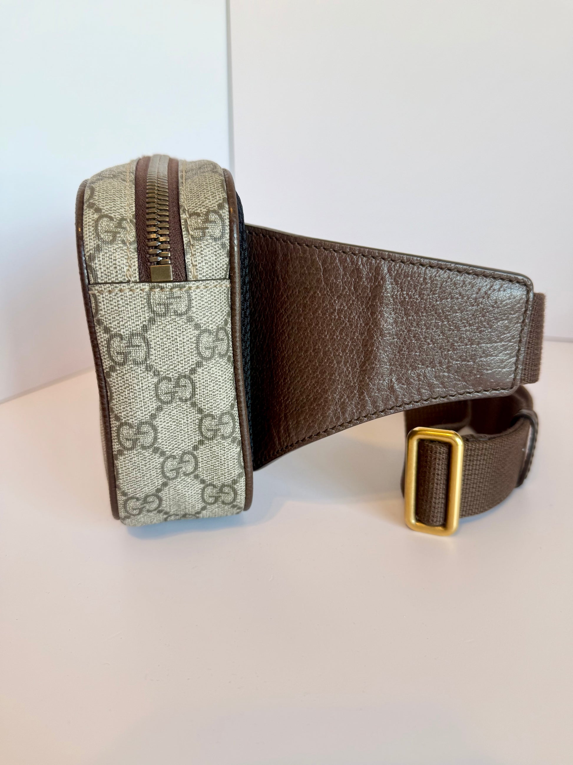 GUCCI GG supreme Ophidia belt bag