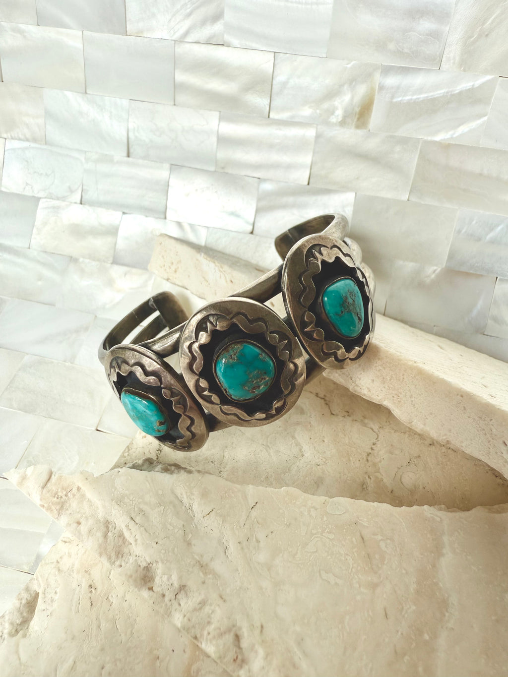 Navajo turquoise cuff