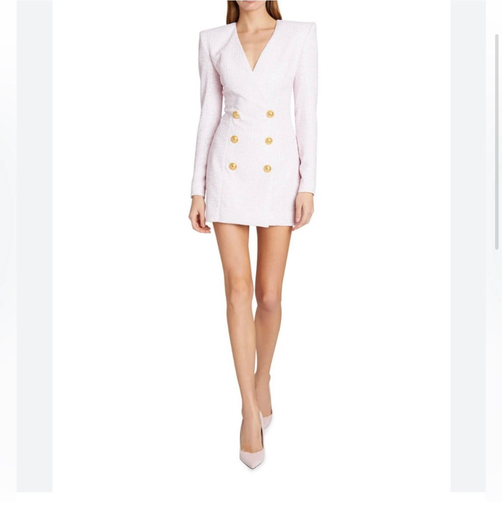 Balmain sequined monogram dress- preloved