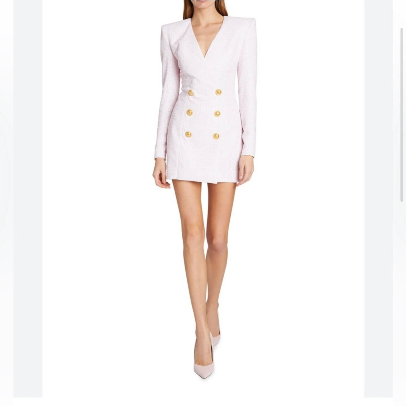 Balmain sequined monogram dress- preloved