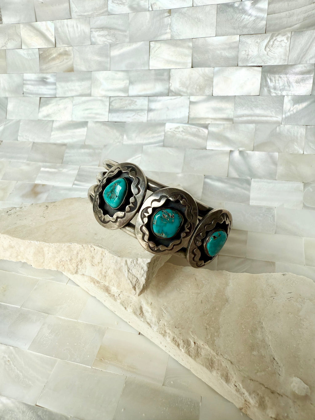 Navajo turquoise cuff