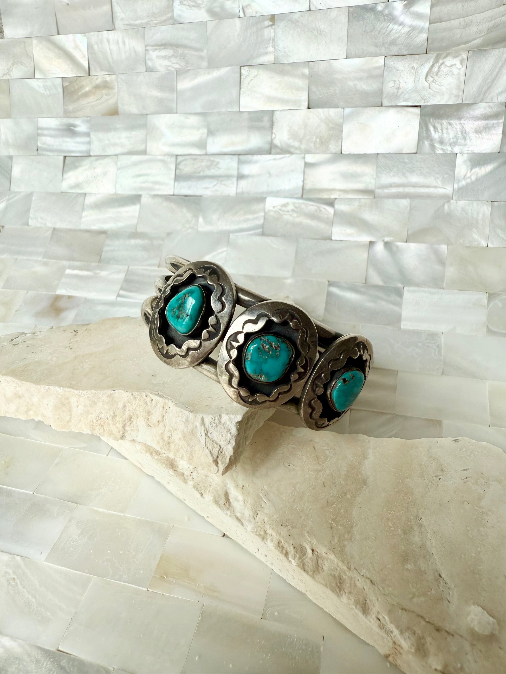 Navajo turquoise cuff