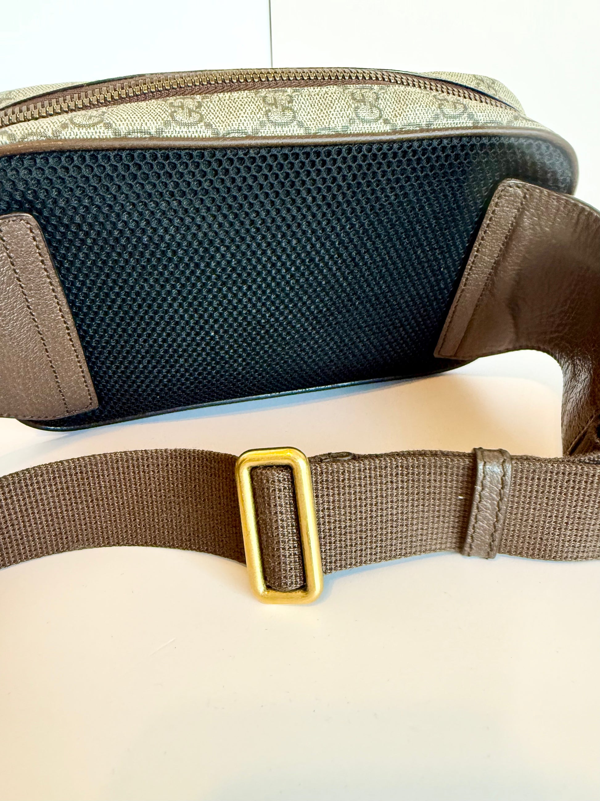 GUCCI GG supreme Ophidia belt bag