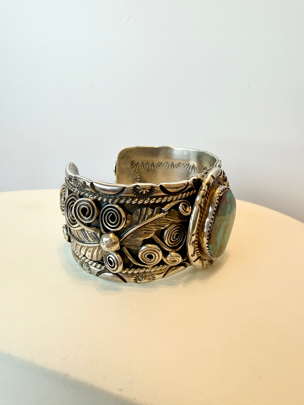 Navajo turquoise cuff brisbee