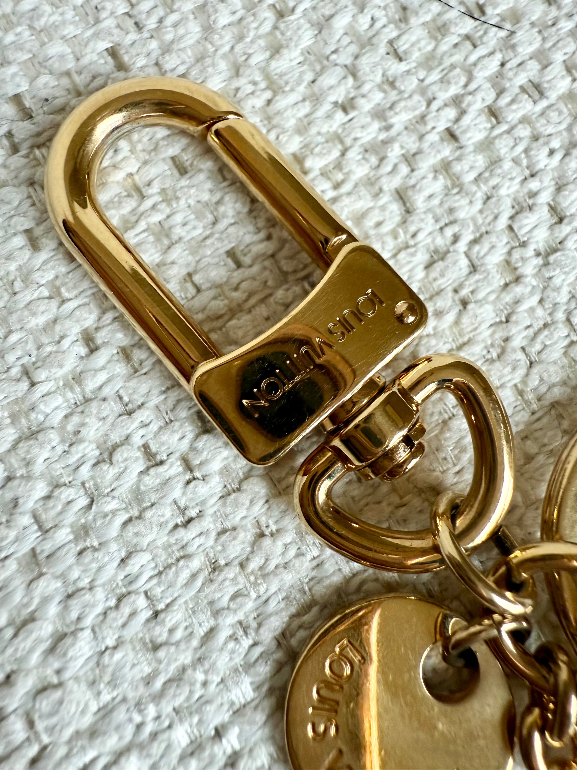 Louis Vuitton bag charm