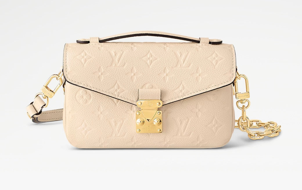 LOUIS VUITTON MÉTIS east/west monogram empreinte