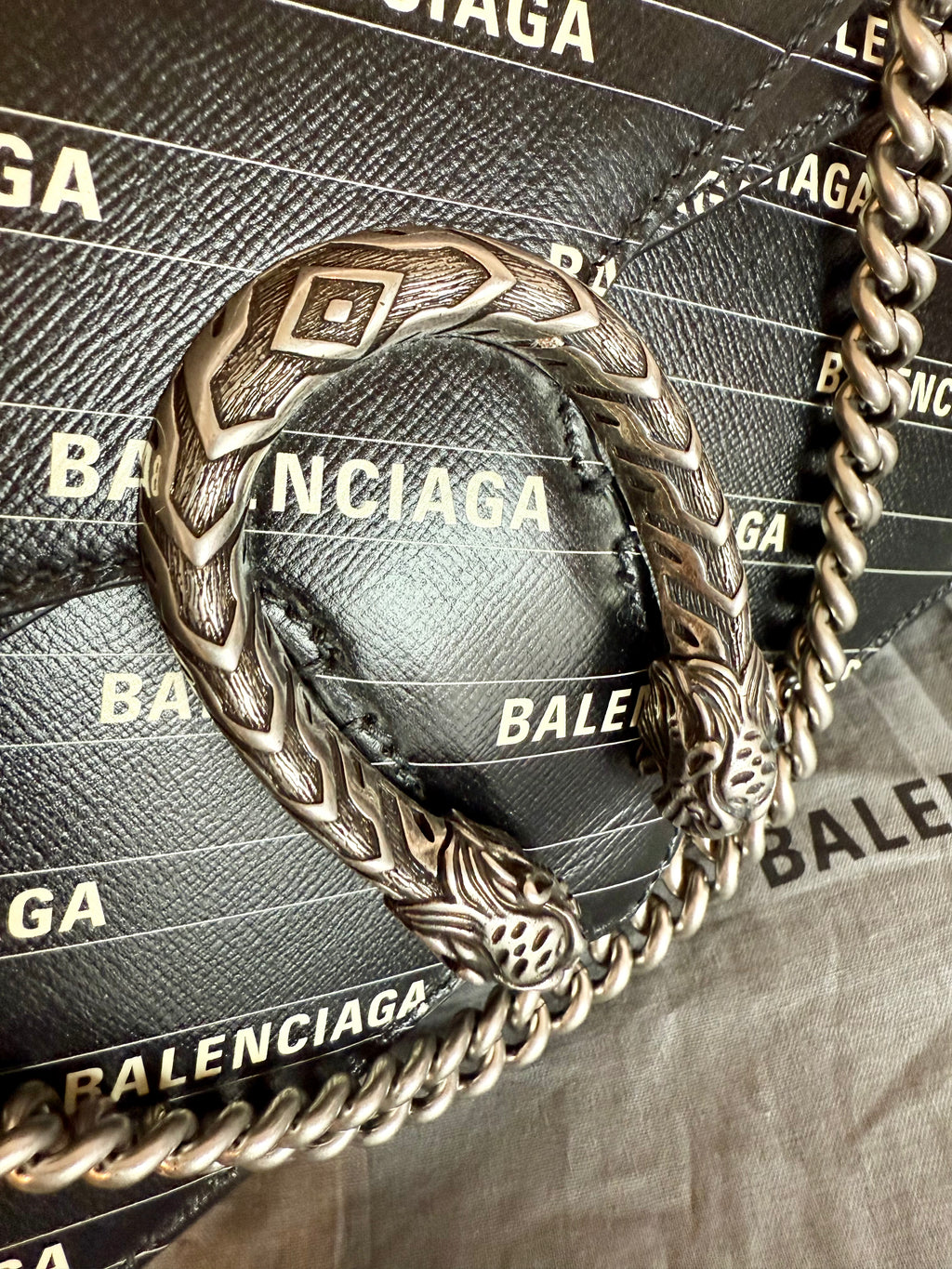 Gucci x Balenciaga The Hacker Project Dionysus shoulder bag