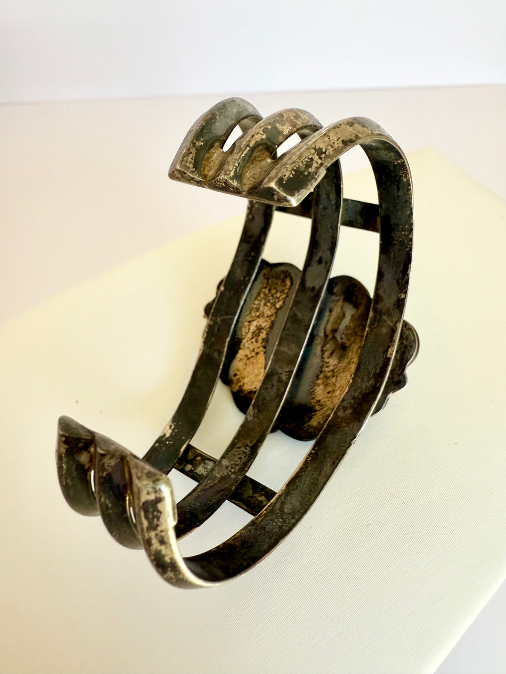 Navajo turquoise cuff bracelet 1940