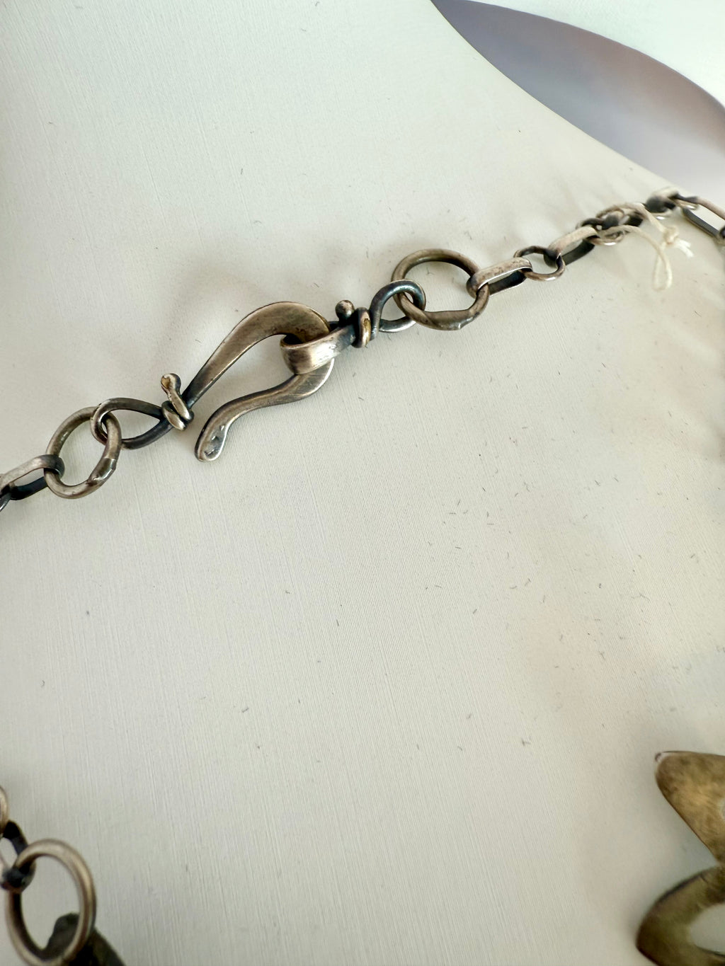 Navajo squash blossom sterling silver turquoise