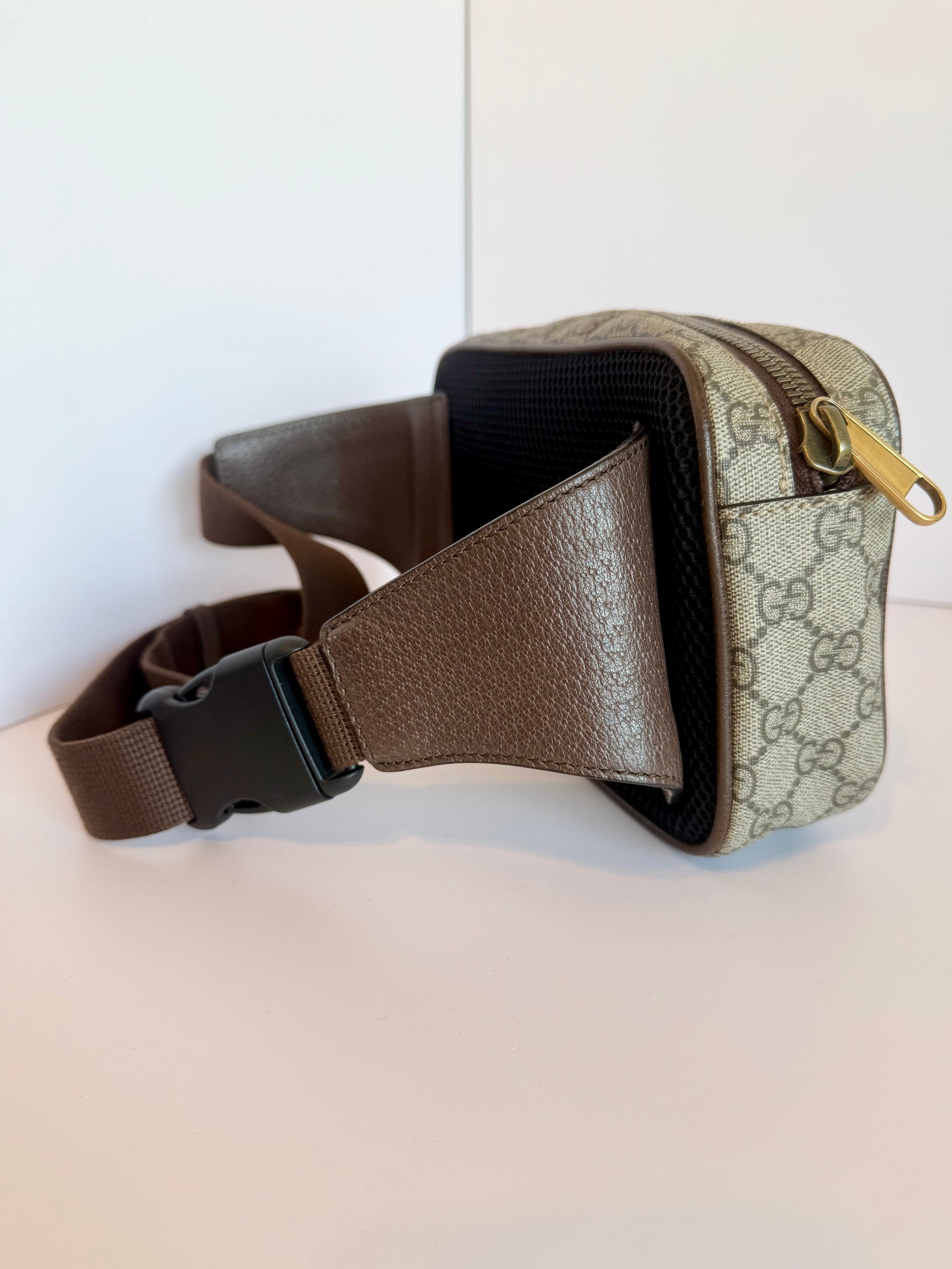 GUCCI GG supreme Ophidia belt bag