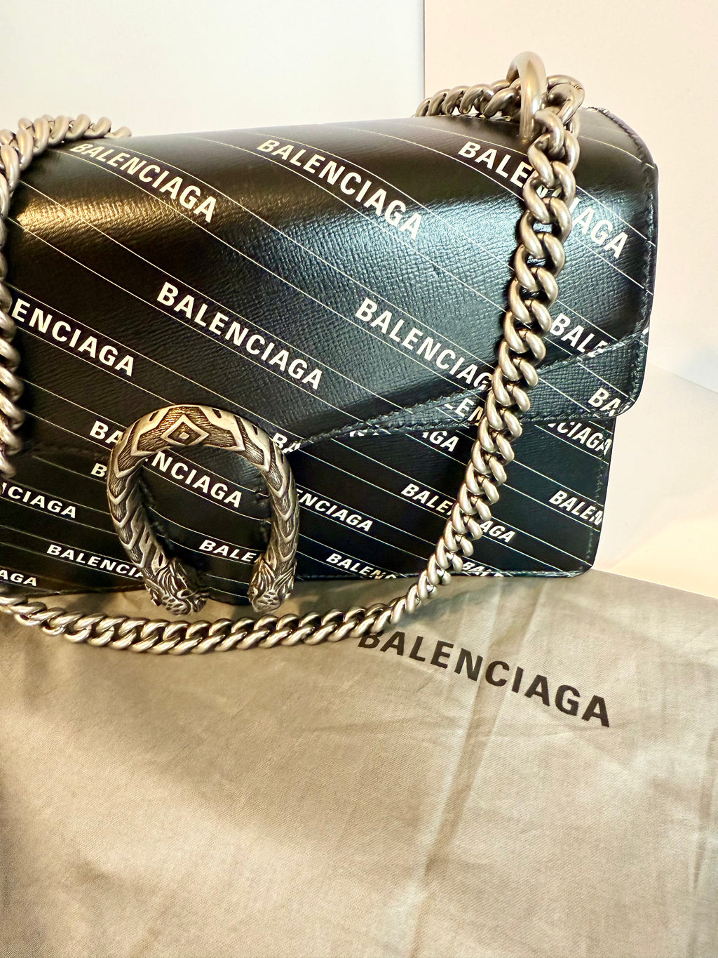 Gucci x Balenciaga The Hacker Project Dionysus shoulder bag