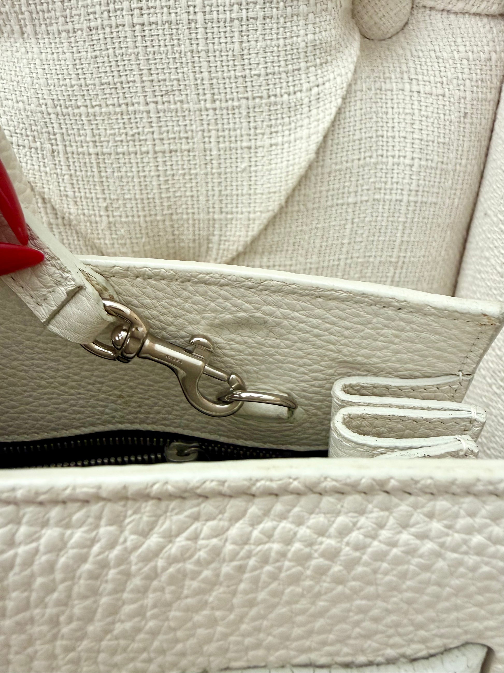 Saint Laurent Sac de Jour white
