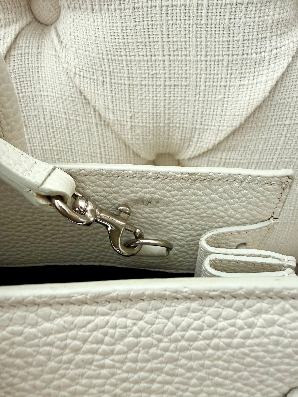 Saint Laurent Sac de Jour white