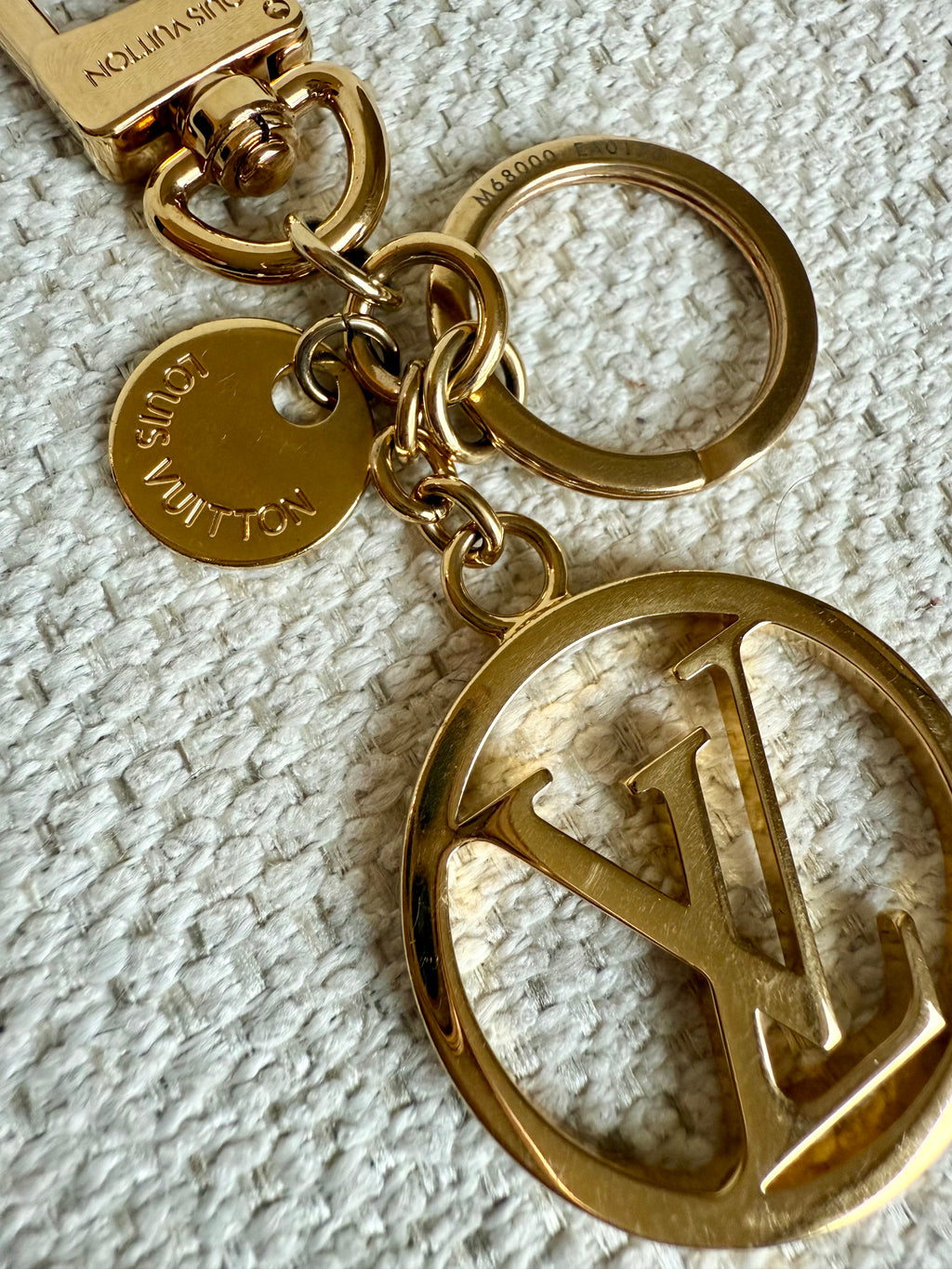 Louis Vuitton bag charm