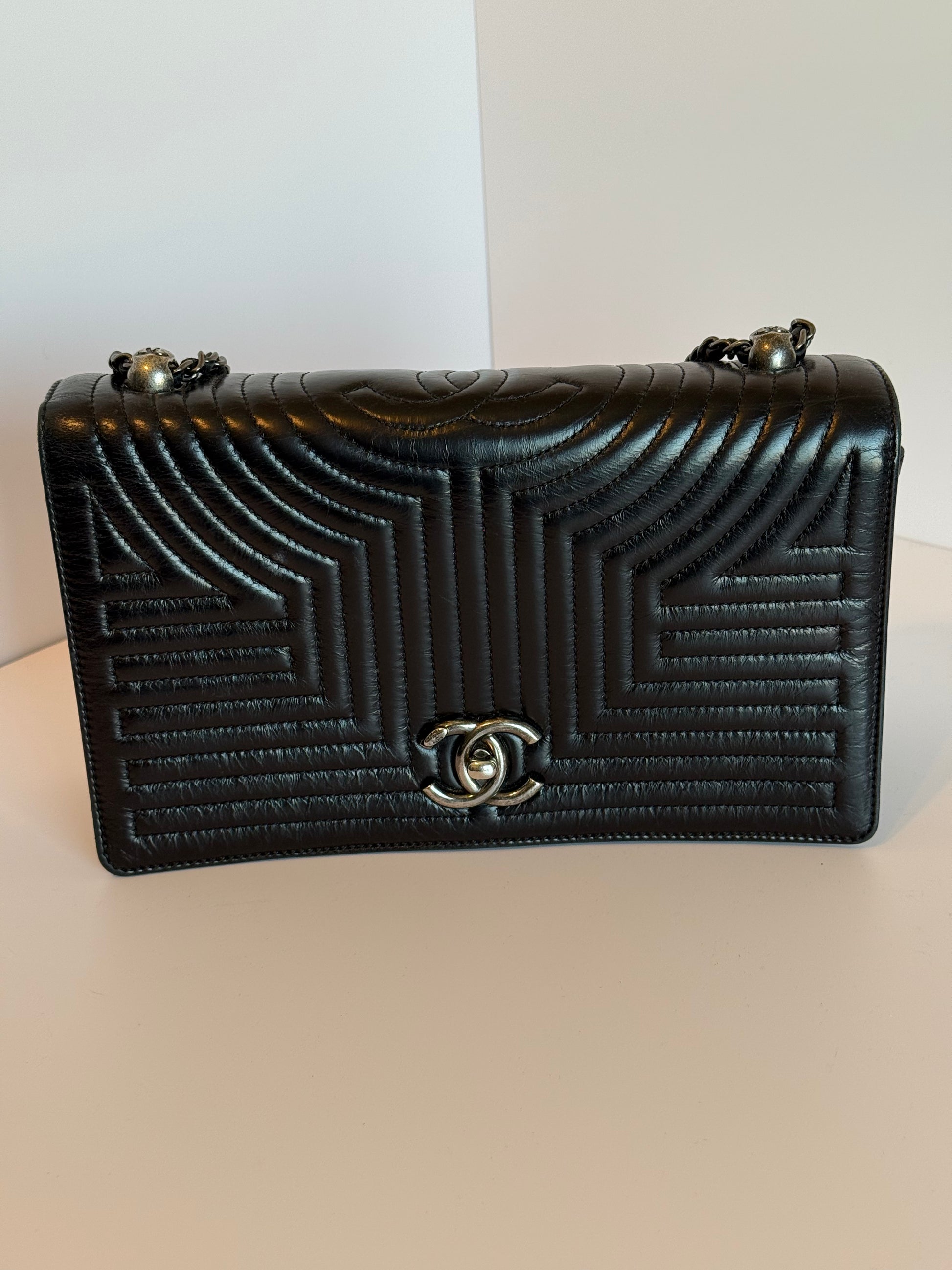 Chanel Paris-Seoul Korean Garden CC flap quilted bag