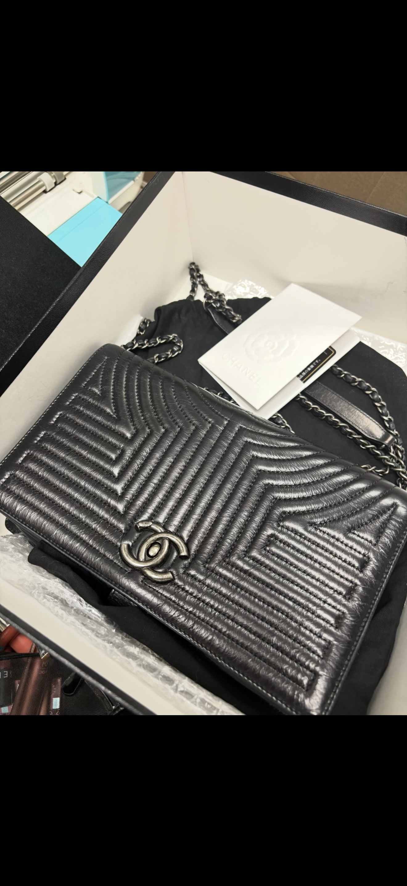 Chanel Paris-Seoul Korean Garden CC flap quilted bag