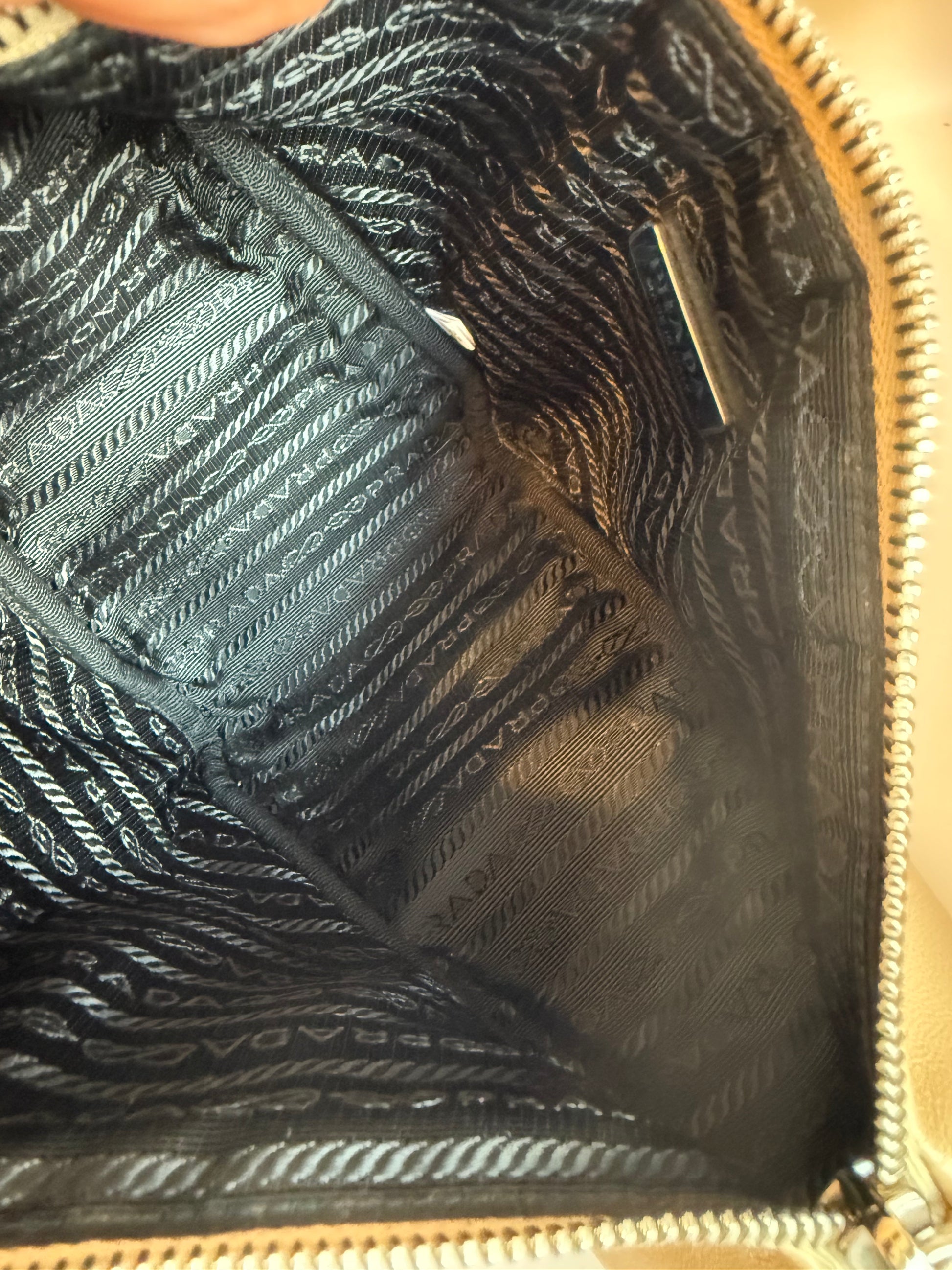 Prada grace lux triangle bag