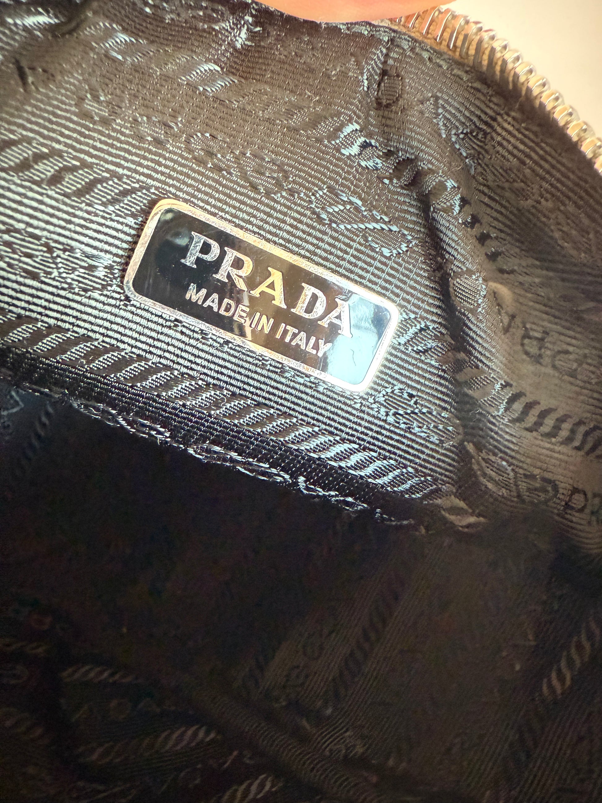 Prada grace lux triangle bag