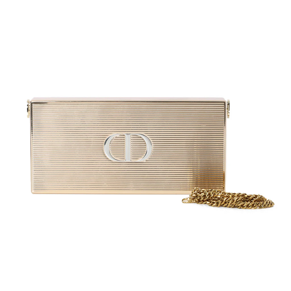 CD limited edition clutch makeup case with mirror